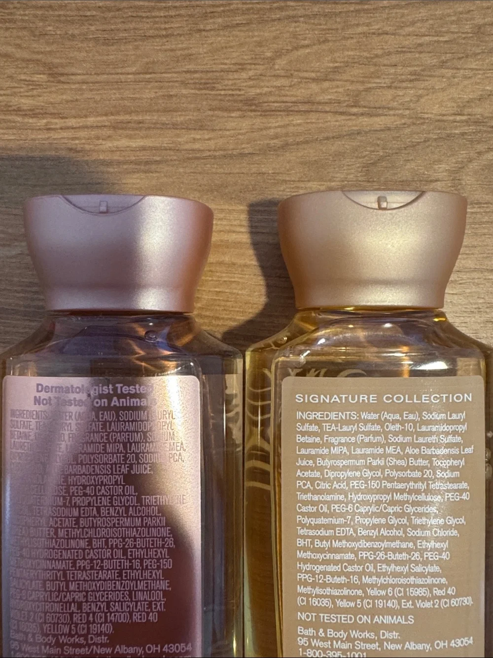 Lot of 2 Bath & Body Works Shea + Vitamin E Shower Gel (3 Fl oz each)